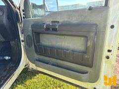 2012 FORD F-450 SINGLE AXLE REGULAR CAB FLATBED TRUCK VIN: 1FDUF4GY1CEB79462