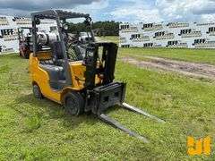 CATERPILLAR C4000-LP 3500 CUSHION TIRE FORKLIFT SN: AT9010819