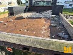 2012 FORD F-450 SINGLE AXLE REGULAR CAB FLATBED TRUCK VIN: 1FDUF4GY1CEB79462