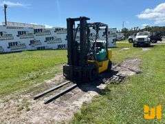 KOMATSU CUSHION TIRE FORKLIFT SN: F351199