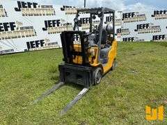 CATERPILLAR C4000-LP 3500 CUSHION TIRE FORKLIFT SN: AT9010819