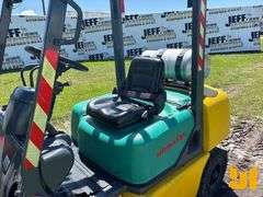 KOMATSU CUSHION TIRE FORKLIFT SN: F351199