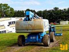 2013 GENIE S-65 TELESCOPIC BOOM LIFT SN: S6013-26752