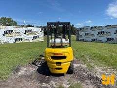 KOMATSU CUSHION TIRE FORKLIFT SN: F351199