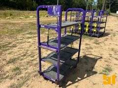 4 SHELF ROLLING CART