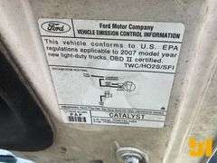 2007 LINCOLN NAVIGATOR VIN: 5LMFL27507LJ17609 2WD