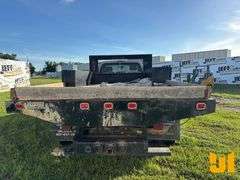 2012 FORD F-450 SINGLE AXLE REGULAR CAB FLATBED TRUCK VIN: 1FDUF4GY1CEB79462