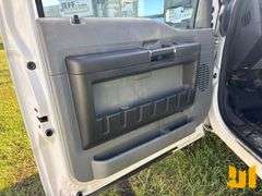 2012 FORD F-450 SINGLE AXLE REGULAR CAB FLATBED TRUCK VIN: 1FDUF4GY1CEB79462