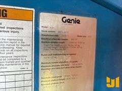 2013 GENIE S-65 TELESCOPIC BOOM LIFT SN: S6013-26752