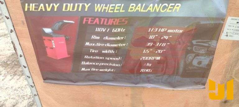 UNUSED 0J-922 HD WHEEL BALANCER SN: 20250118