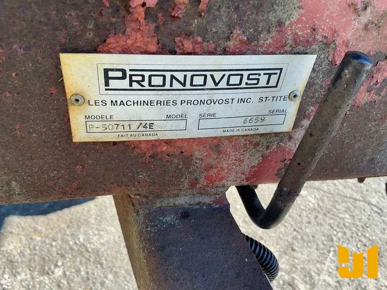 PRONOVOST P-50711/4E DUMP TRAILER 6'X8'