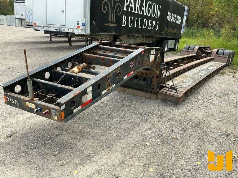 2007 FONTAINE TH604-DSR HYDRAULIC FOLDING NECK FOLDING NECK LOWBOY TRAILER VIN: 13NE5330473530156