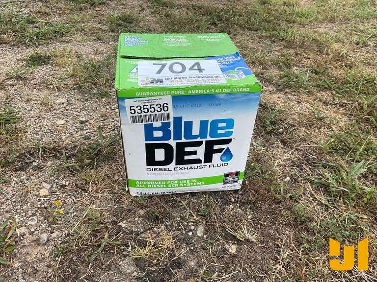 UNUSED BLUE DEF 2.5GAL/ 9.46L