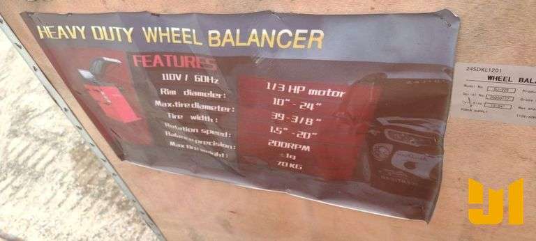 UNUSED 0J-922 HD WHEEL BALANCER SN: 20250117