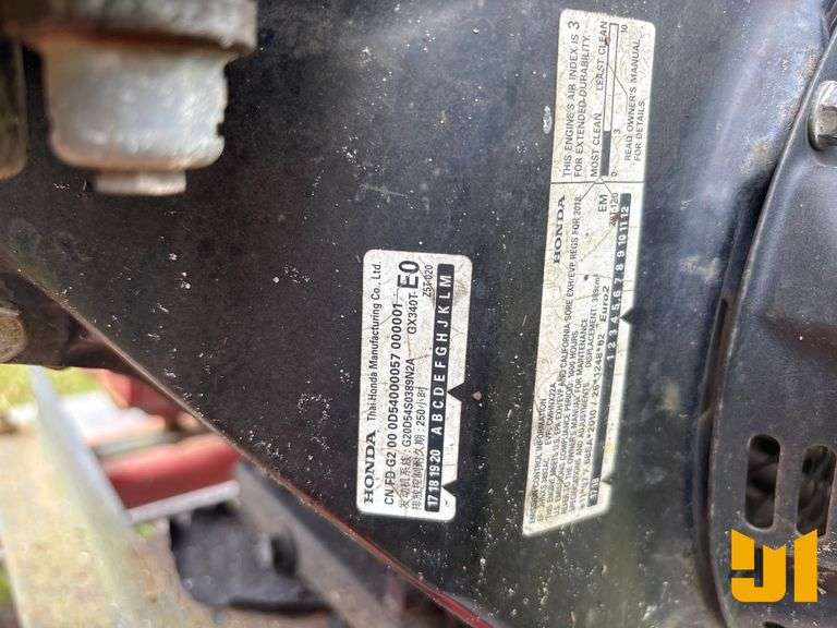 MULTIQUIP QP-4TH 4" PORTABLE PUMP SN: 6629