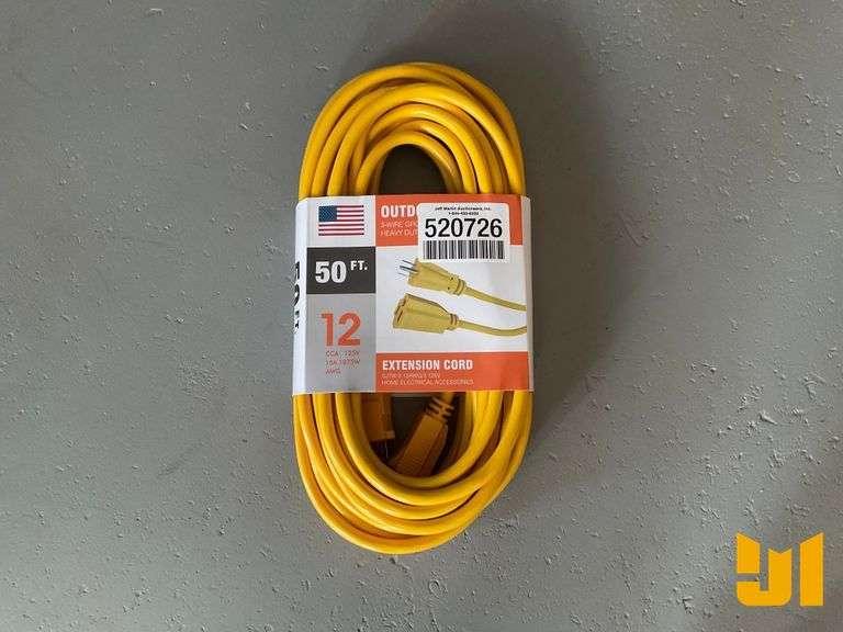 UNUSED 50’ EXTENSION CORD