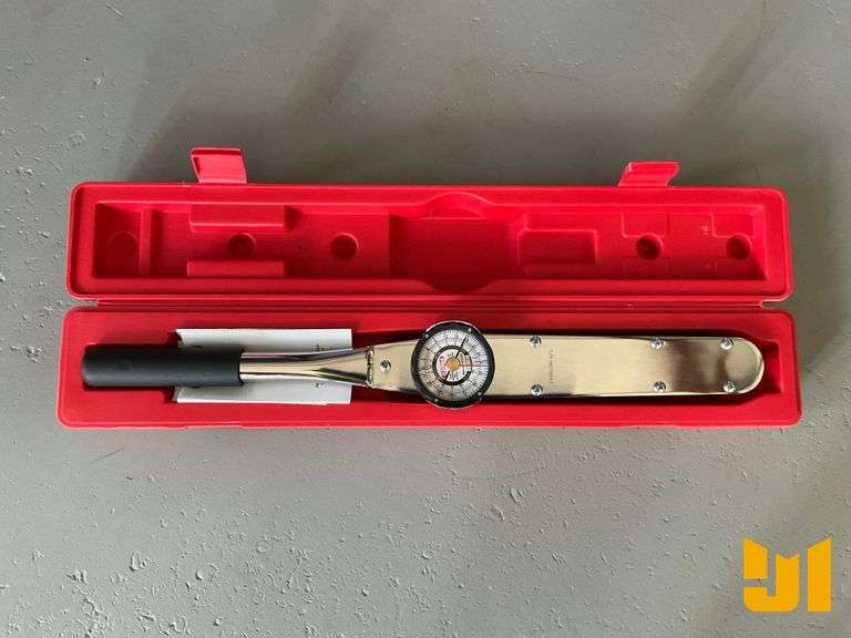 UNUSED PROTO J6121F 175 LB DIAL TORQUE WRENCH