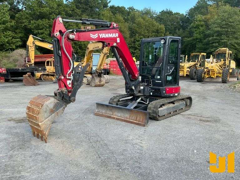 2021 YANMAR VIO50-6A HYDRAULIC EXCAVATOR SN: YMRV1050KLAJ61477