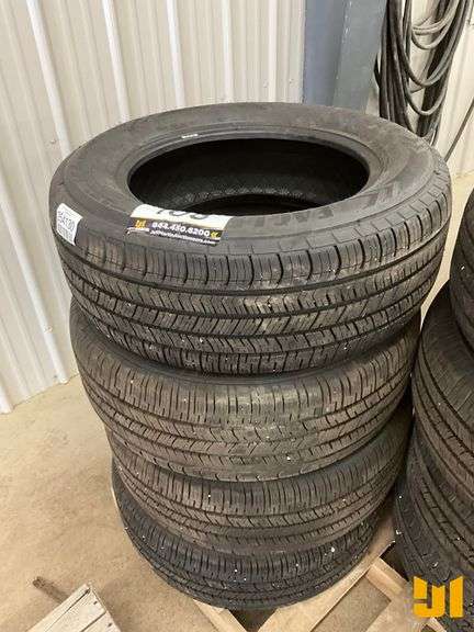 (4) GOODYEAR 255/60R18 TIRES *** GOVERNMENT OWNED***