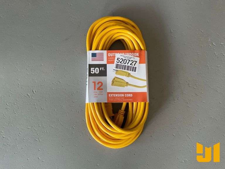 UNUSED 50’ EXTENSION CORD
