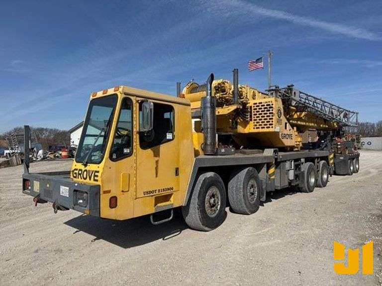 2001 GROVE TMS875C TRUCK CRANE