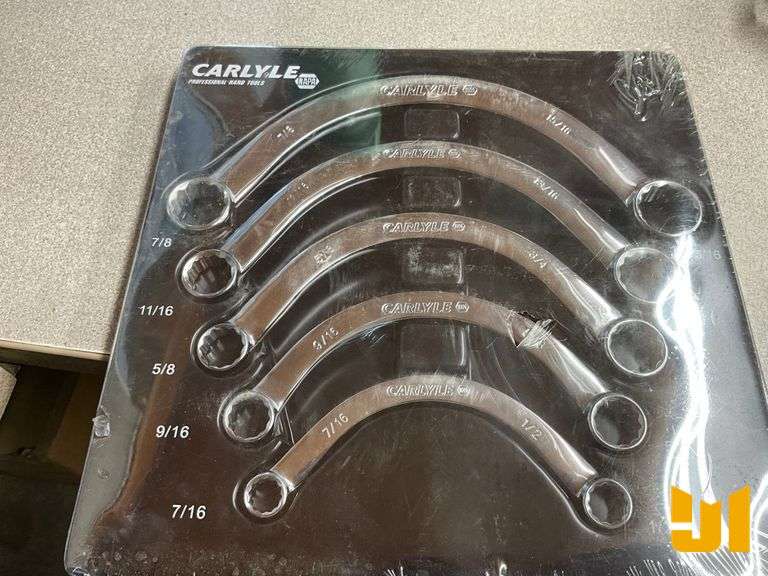 UNUSED CARLYLE HALF MOON WRENCHES