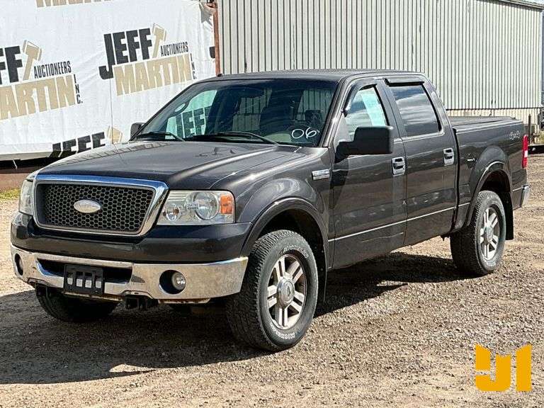 2006 FORD F-150 LARIAT CREW CAB 4X4 PICKUP VIN: 1FTPW14V26KC84141