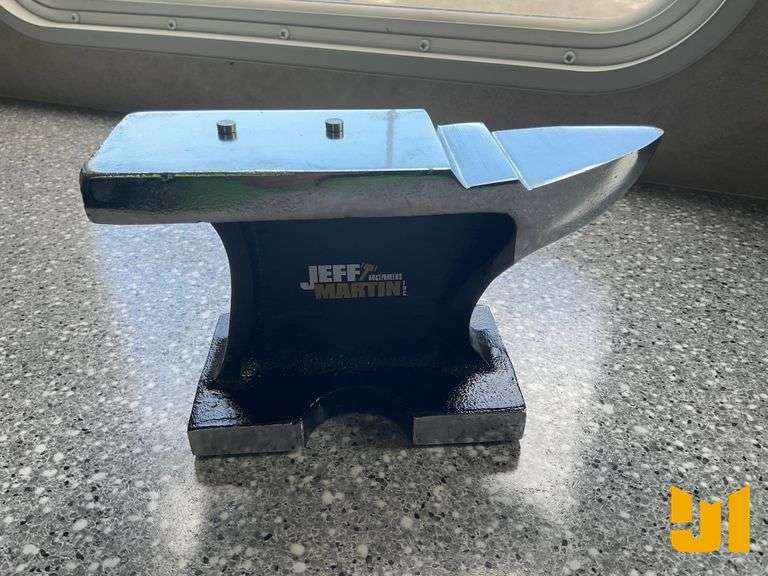 “JEFF MARTIN AUCTIONEERS” MAGNETIC KNIFE DISPLAY ANVIL- ALL PROCEEDS BENEFIT
