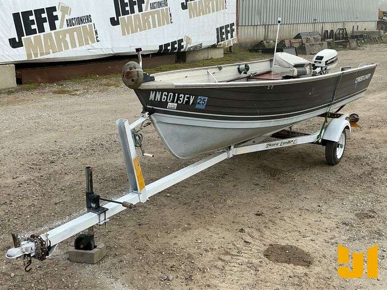 1989 CRESTLINER V HULL BOAT VIN NOR24695B989