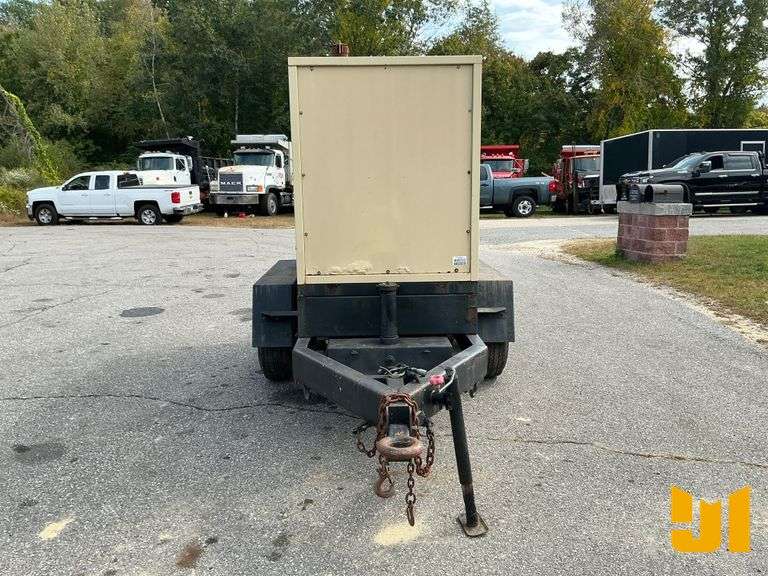 2001 INGERSOLL-RAND G80 80 KW TRAILER MOUNTED GENERATOR