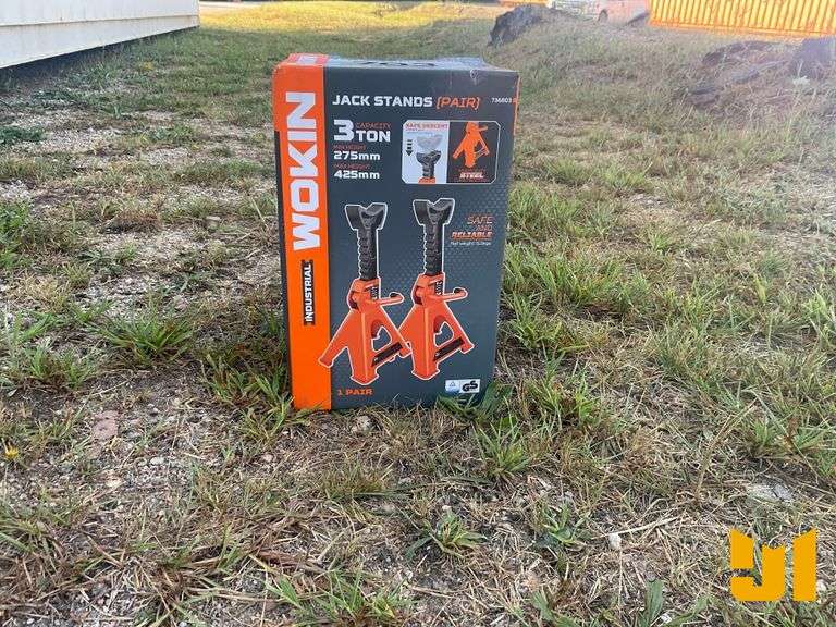 WOKIN PAIR OF 3T JACK STANDS