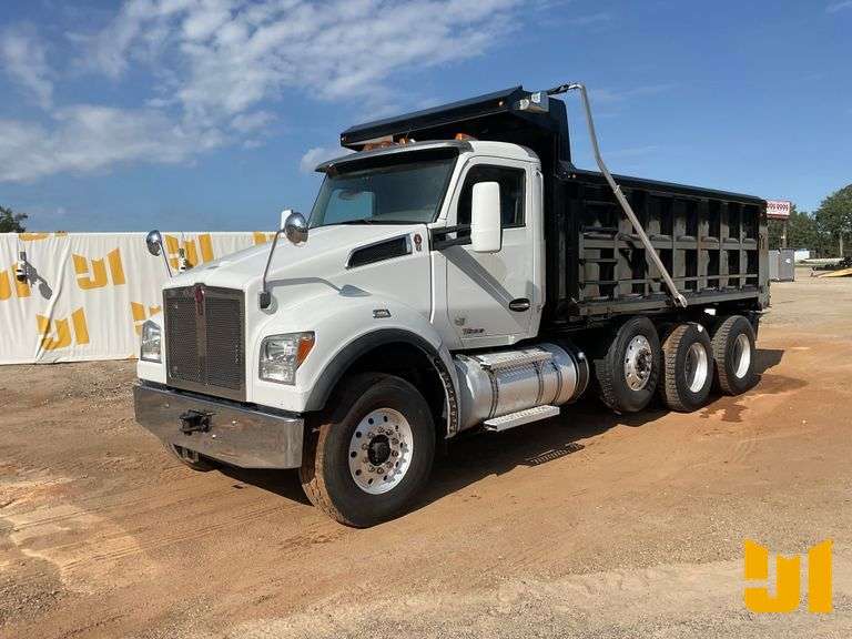 2020 KENWORTH T880 TRI-AXLE DUMP TRUCK VIN