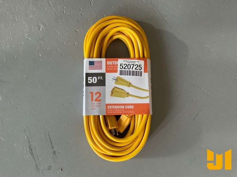 UNUSED 50’ EXTENSION CORD