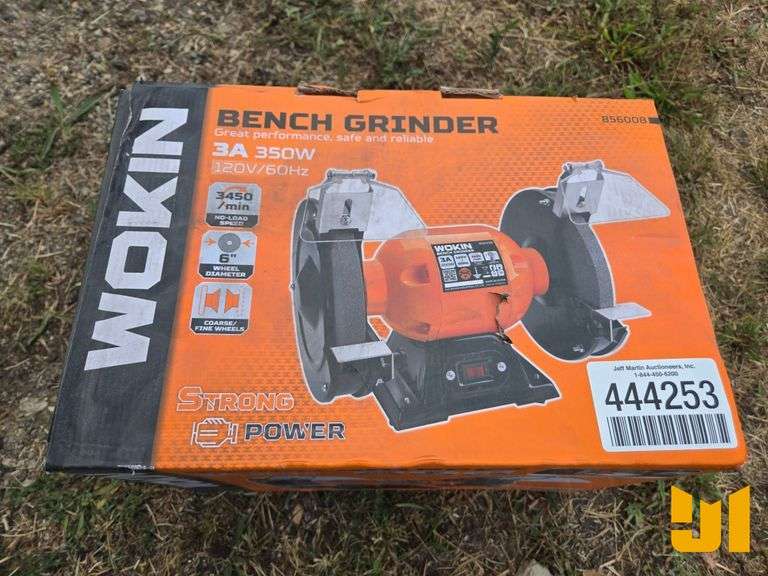 UNUSED WOKIN BENCH GRINDER