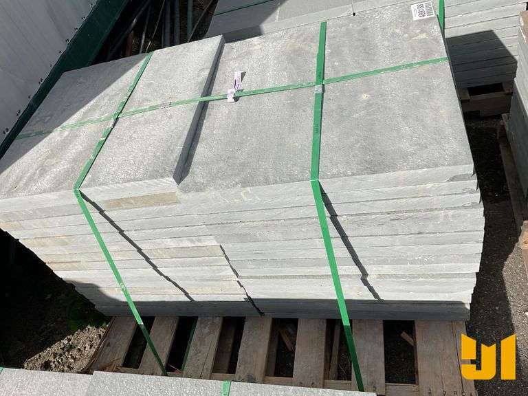 PALLET OF BLUE STONE PAVERS