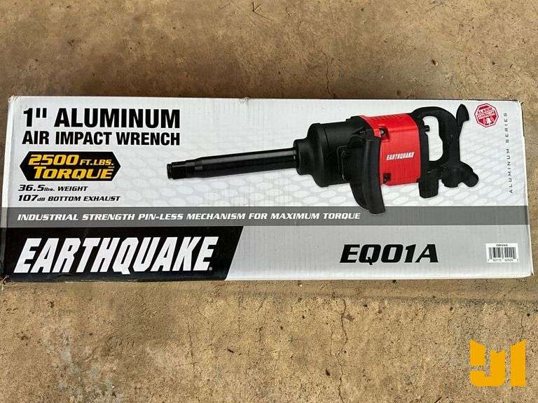 UNUSED EARTHQUAKE EQ01A AIR IMPACT WRENCH