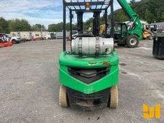 MITSUBISHI FG25N 4500 CUSHION TIRE FORKLIFT SN: AF17D41477