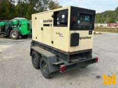 2001 INGERSOLL-RAND G80 80 KW TRAILER MOUNTED GENERATOR