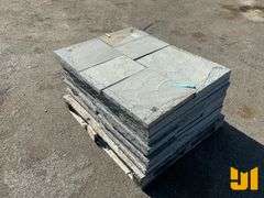 PALLET OF BLUE STONE PAVERS