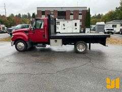 2012 INTERNATIONAL TERRASTAR SINGLE AXLE REGULAR CAB FLATBED TRUCK VIN: 1HTJSSKK5CJ590321