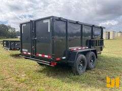 UNUSED 2026 TRIPLE CROWN TRAILERS, INC TRIPLE CROWN TRAILERS, INC DUMP TRAILER 6'X12' VIN: 1XNBD1224