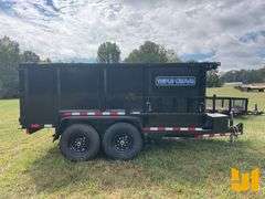 UNUSED 2026 TRIPLE CROWN TRAILERS, INC TRIPLE CROWN TRAILERS, INC DUMP TRAILER 6'X12' VIN: 1XNBD1224