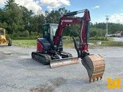 2021 YANMAR VIO50-6A HYDRAULIC EXCAVATOR SN: YMRV1050KLAJ61477