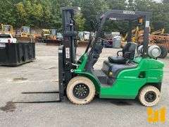 MITSUBISHI FG25N 4500 CUSHION TIRE FORKLIFT SN: AF17D41477