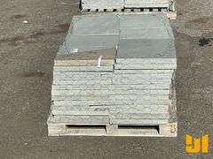 PALLET OF BLUE STONE PAVERS