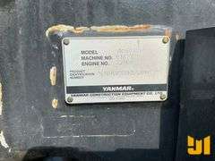 2021 YANMAR VIO50-6A HYDRAULIC EXCAVATOR SN: YMRV1050KLAJ61477