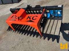 UNUSED KC 76" SKELETON GRAPPLE SINGLE CYLINDER