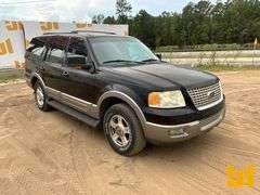 2003 FORD EXPEDITION EDDIE BAUER VIN: 1FMRU17L03LA06672 2WD