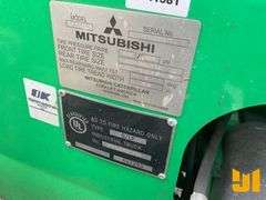 MITSUBISHI FG25N 4500 CUSHION TIRE FORKLIFT SN: AF17D41477