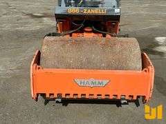 2012 HAMMM 3205 SINGLE DRUM VIBRATORY ROLLER SN: H1580214